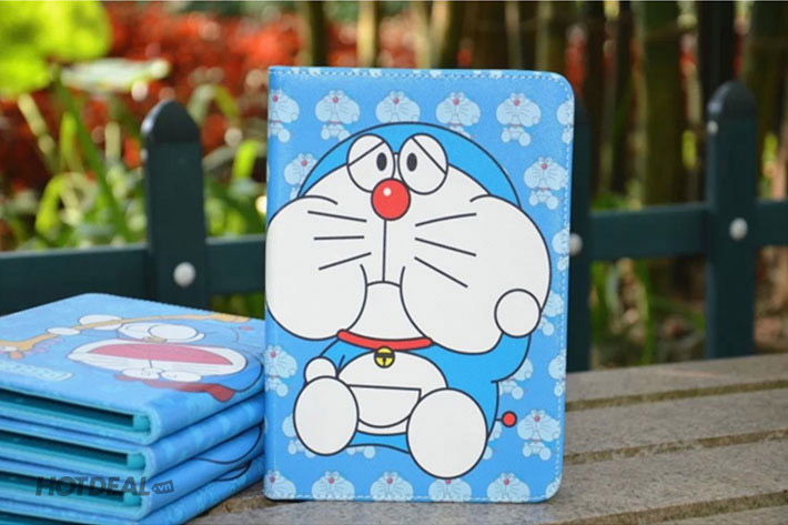 Bao Da Ipad Mini 4 Hoạ Tiết Doraemon