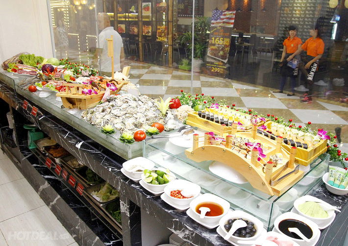 Dedi Deli - Buffet Nướng Lẩu Standard - Áp Dụng Tại Royal City